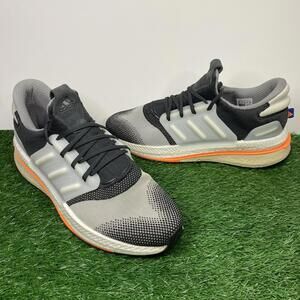 Adidas X Plrboost Running Shoes Sneakers Carbon/Off White/Orange HP3147 US 11.5